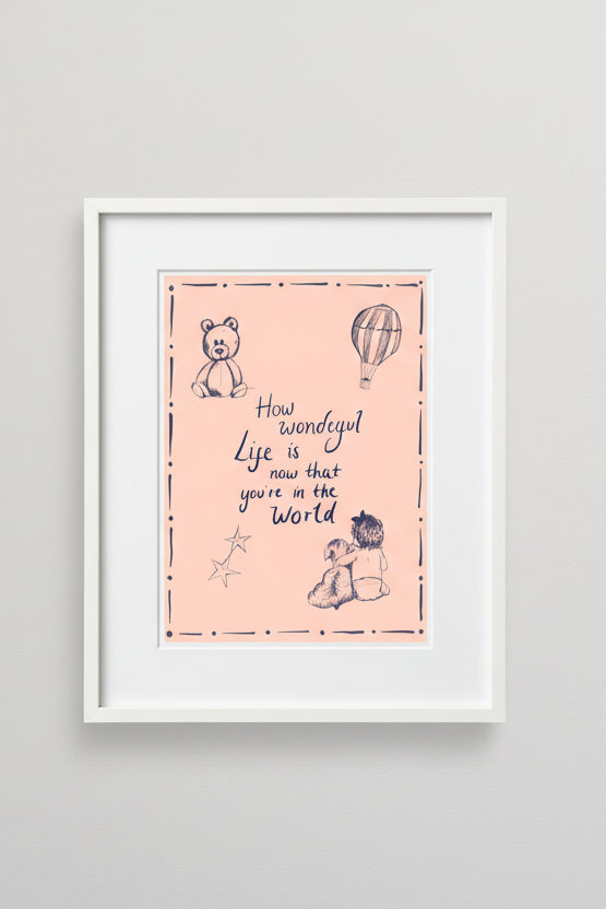 How wonderful life is